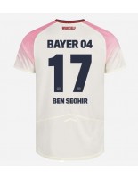 Bayer Leverkusen Eliesse Ben Seghir #17 Venkovní Dres 2025-26 Krátký Rukáv Bayer Leverkusen Eliesse Ben Seghir #17 Venkovní Dres 2025-26 Krátký Rukáv